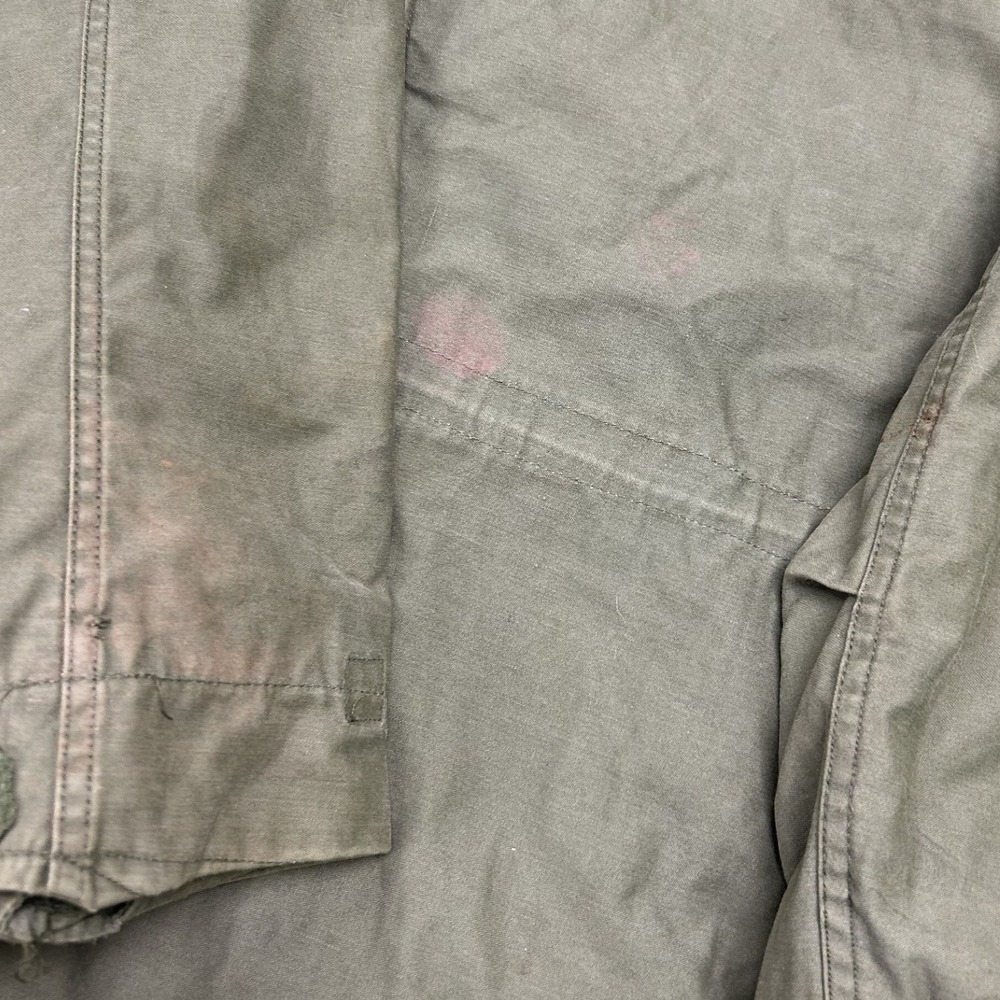 John Ownbey M-65 Field Jacket Mens Small Long Green Military OG-107 DLA100-80 - Picture 7 of 7